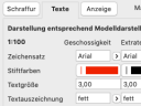 Lageplan-Schraffur