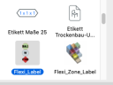 flexi-label